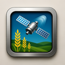 icon_agriculture_satellite_metallic icon preview