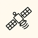 icon_agriculture_satellite_minimal_outline icon preview