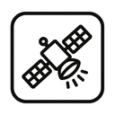 icon_agriculture_satellite_monochrome icon preview