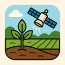 icon_agriculture_satellite_organic icon preview
