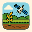 icon_agriculture_satellite_vector icon preview