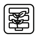 icon_agriculture_server_monochrome icon preview