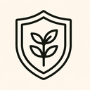 icon_agriculture_shield_minimal_outline icon preview