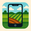 icon_agriculture_smartphone_bold icon preview