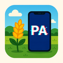 icon_agriculture_smartphone_digital_glitch icon preview