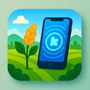 icon_agriculture_smartphone_futuristic icon preview