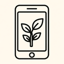 icon_agriculture_smartphone_line_art icon preview