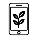 icon_agriculture_smartphone_monochrome icon preview