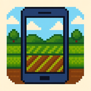 icon_agriculture_smartphone_pixel_art icon preview