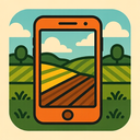 icon_agriculture_smartphone_retro icon preview