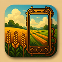 icon_agriculture_smartphone_steampunk icon preview