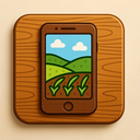 icon_agriculture_smartphone_wooden icon preview