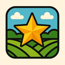 icon_agriculture_star_bold icon preview