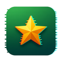 icon_agriculture_star_digital_glitch icon preview