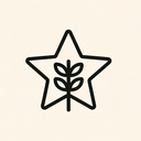 icon_agriculture_star_minimal_outline icon preview