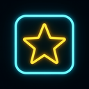 icon_agriculture_star_neon icon preview