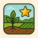 icon_agriculture_star_organic icon preview