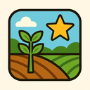 icon_agriculture_star_vector icon preview