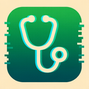 icon_agriculture_stethoscope_digital_glitch icon preview