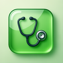 icon_agriculture_stethoscope_glassy icon preview