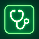 icon_agriculture_stethoscope_glow_effect icon preview