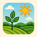 icon_agriculture_sun_dynamic icon preview