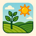icon_agriculture_sun_filled icon preview