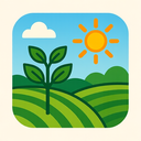 icon_agriculture_sun_modern icon preview