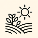 icon_agriculture_sun_outline icon preview