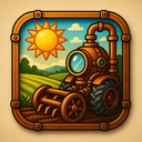 icon_agriculture_sun_steampunk icon preview