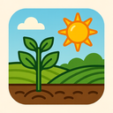 icon_agriculture_sun_technical icon preview
