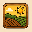 icon_agriculture_sun_wooden icon preview