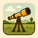 icon_agriculture_telescope_elegant icon preview