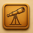 icon_agriculture_telescope_embossed icon preview