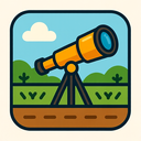 icon_agriculture_telescope_filled icon preview