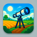 icon_agriculture_telescope_futuristic icon preview
