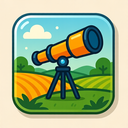 icon_agriculture_telescope_glassy icon preview