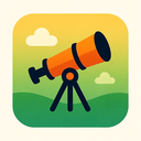 icon_agriculture_telescope_gradient icon preview