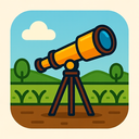 icon_agriculture_telescope_iconic icon preview