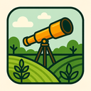 icon_agriculture_telescope_organic_pattern icon preview