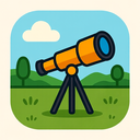 icon_agriculture_telescope_rounded icon preview