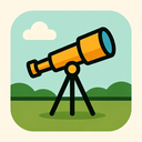 icon_agriculture_telescope_simplified icon preview