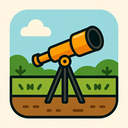 icon_agriculture_telescope_thin icon preview
