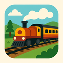 icon_agriculture_train_flat_design icon preview