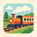 icon_agriculture_train_flat_pastel icon preview