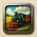 icon_agriculture_train_metallic icon preview