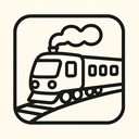 icon_agriculture_train_minimal_outline icon preview