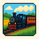 icon_agriculture_train_pixel_art icon preview