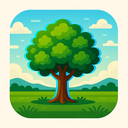 icon_agriculture_tree_digital_glitch icon preview
