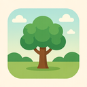 icon_agriculture_tree_flat_pastel icon preview